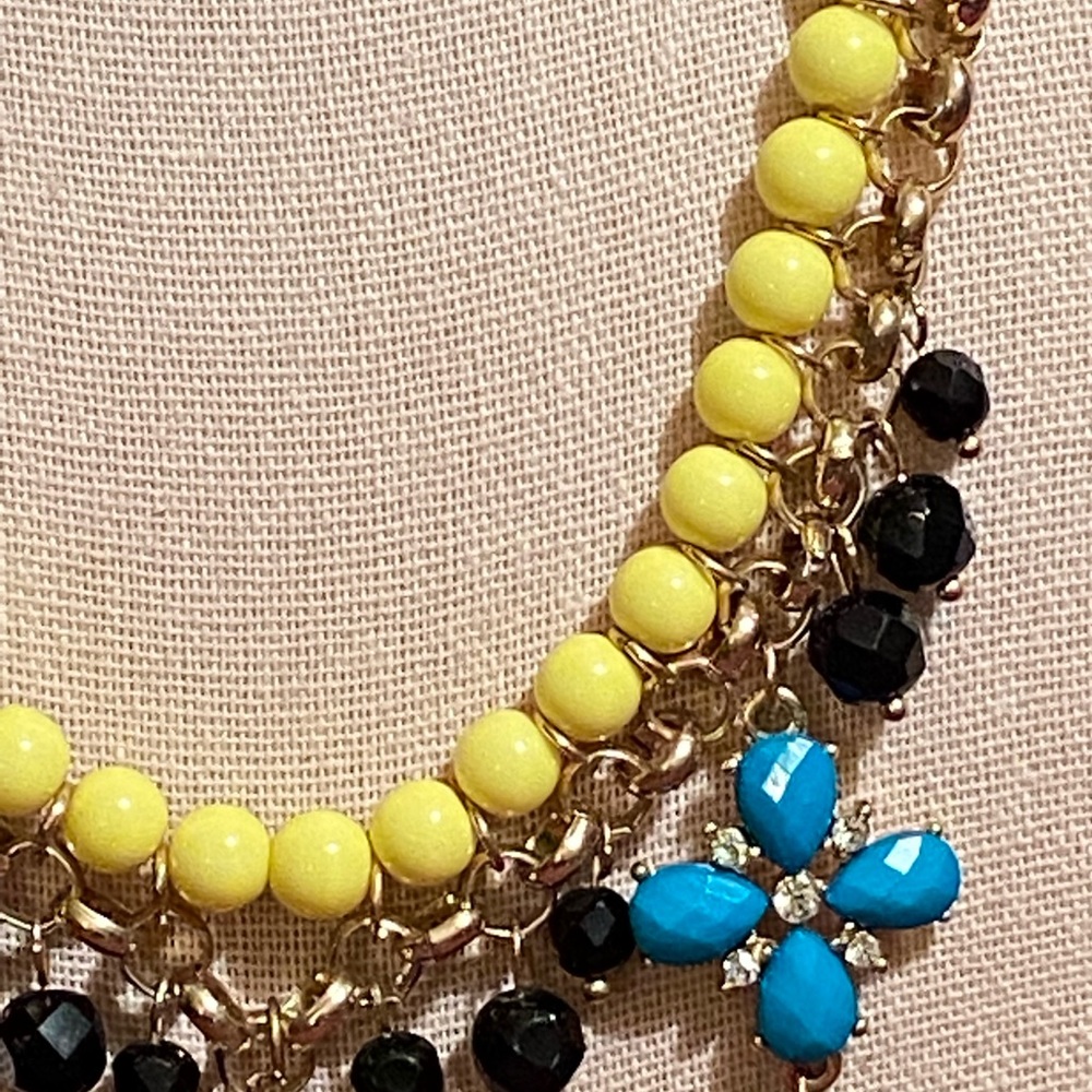 Berry’s Bold Colored Cabochon Statement Necklace - image 5